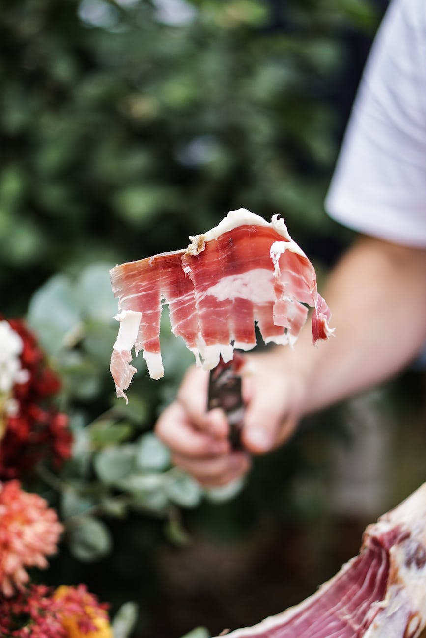 shallow focus photo of bacon