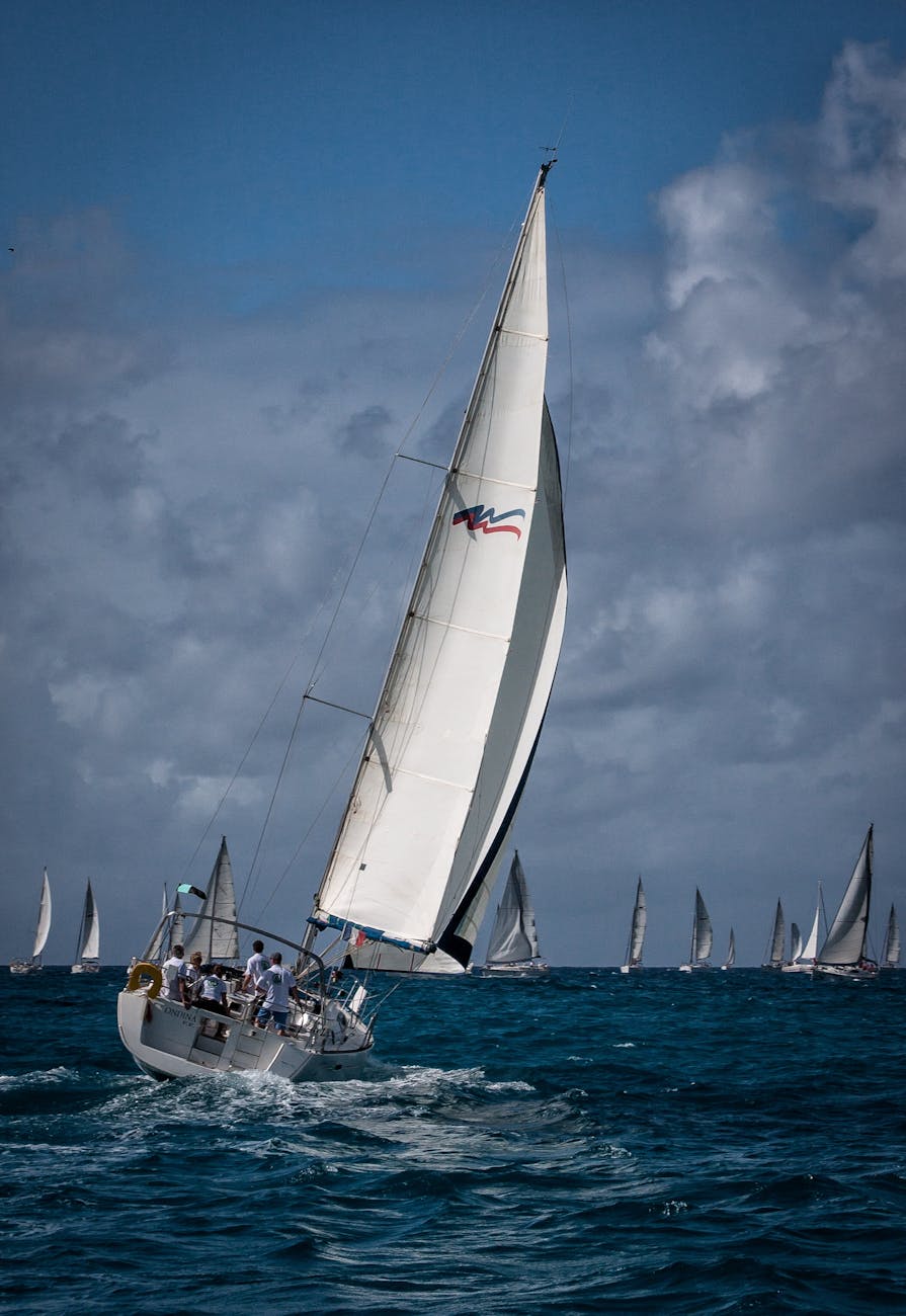 sailboats sailing in water