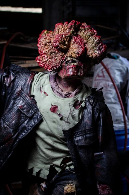 creepy post apocalyptic creature cosplay